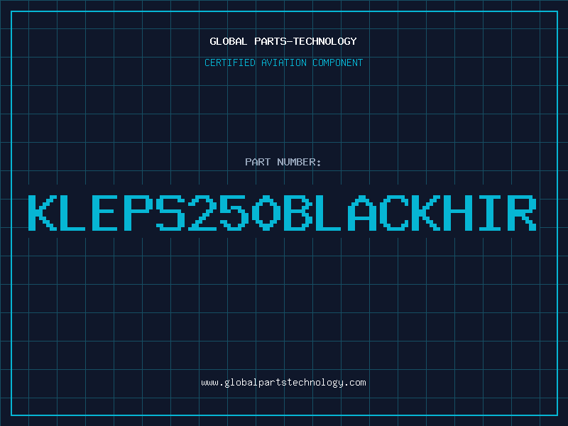 Aviation Part KLEPS250BLACKHIR