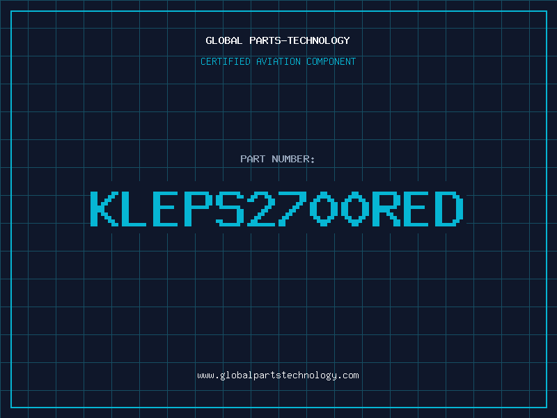 Aviation Part KLEPS2700RED