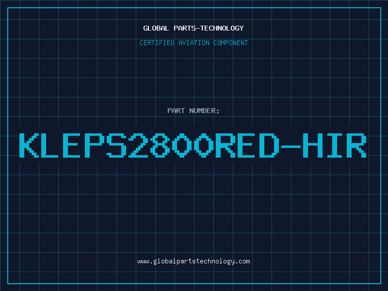 Aviation Part KLEPS2800RED-HIR
