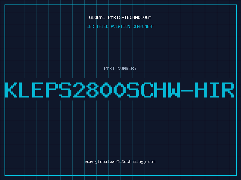 Aviation Part KLEPS2800SCHW-HIR