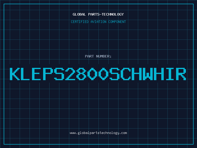 Aviation Part KLEPS2800SCHWHIR