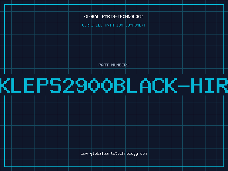 Aviation Part KLEPS2900BLACK-HIR