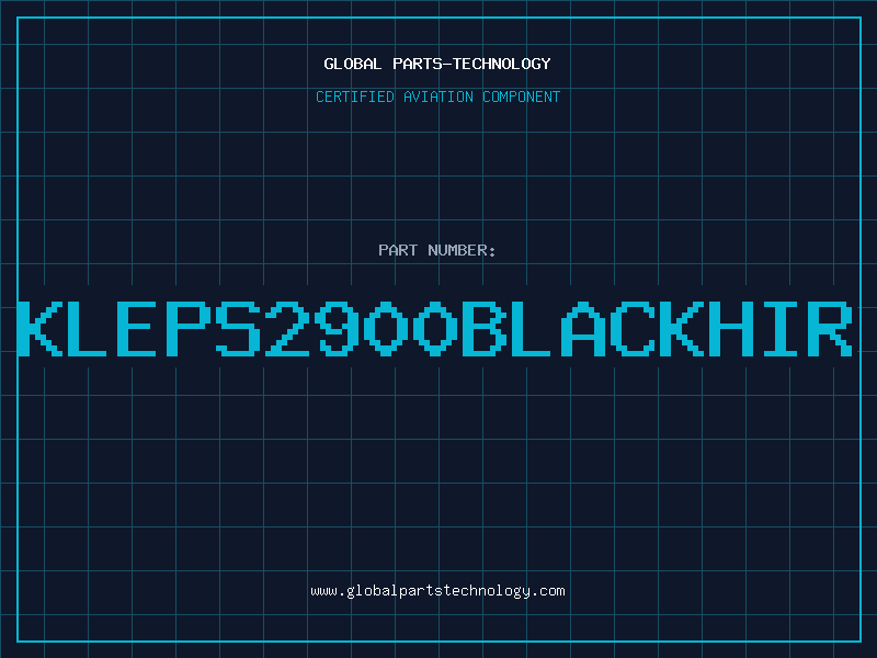 Aviation Part KLEPS2900BLACKHIR