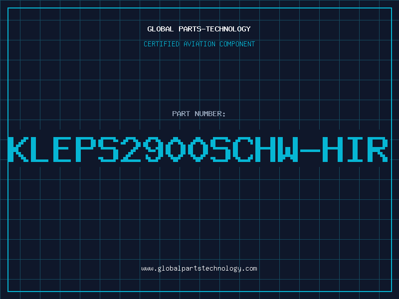 Aviation Part KLEPS2900SCHW-HIR