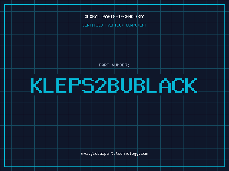 Aviation Part KLEPS2BUBLACK
