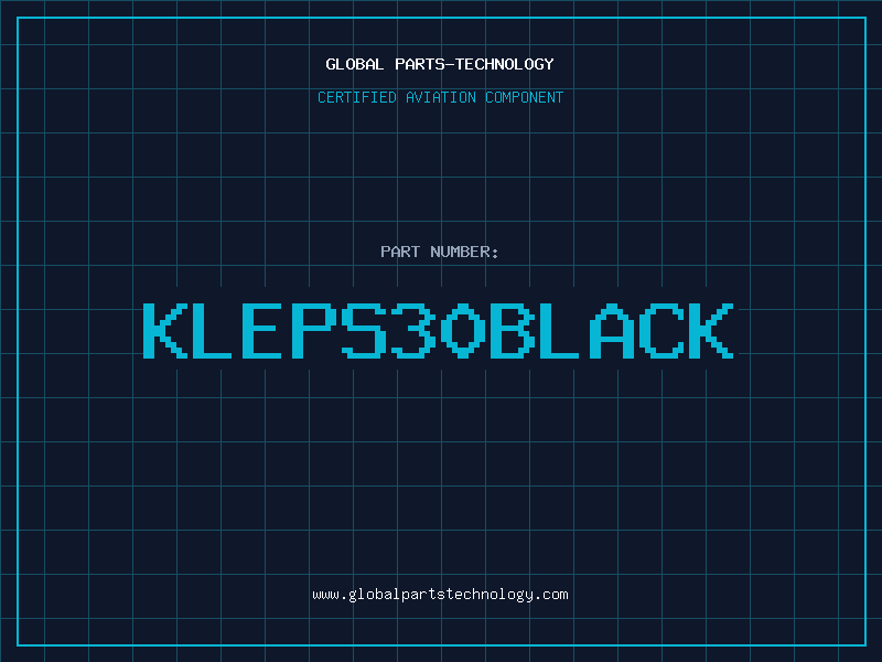 Aviation Part KLEPS30BLACK