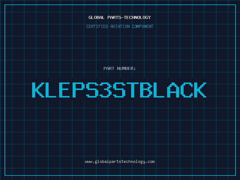 Aviation Part KLEPS3STBLACK