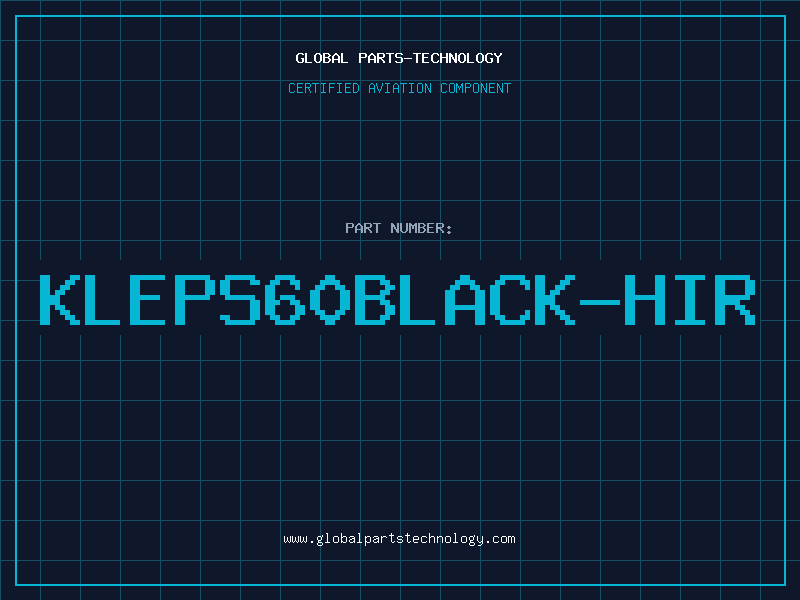 Aviation Part KLEPS60BLACK-HIR