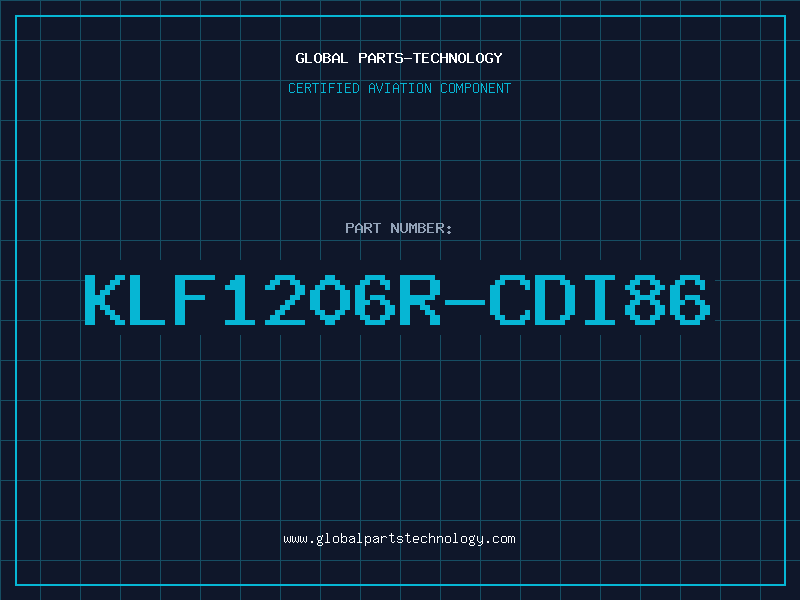Aviation Part KLF1206R-CDI86