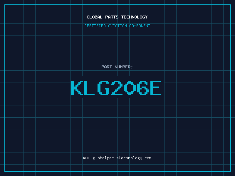 Aviation Part KLG206E