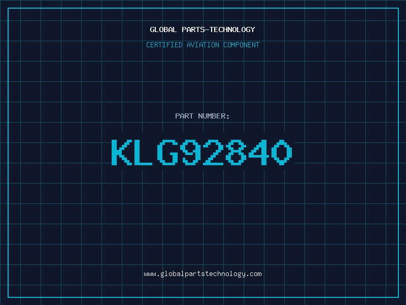 Aviation Part KLG92840