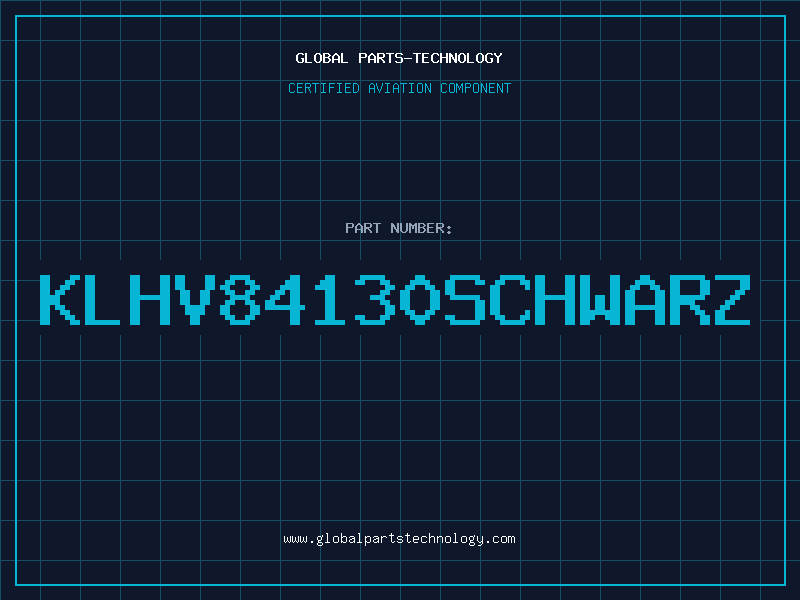 Aviation Part KLHV84130SCHWARZ