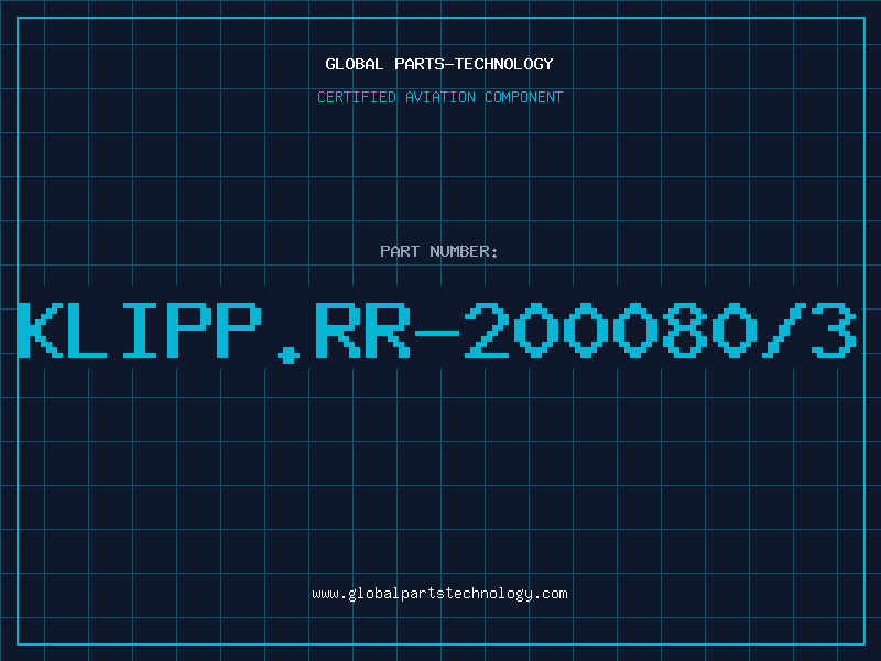 Aviation Part KLIPP.RR-200080/3