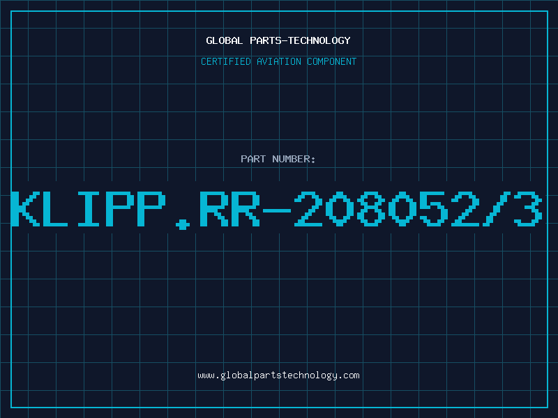 Aviation Part KLIPP.RR-208052/3