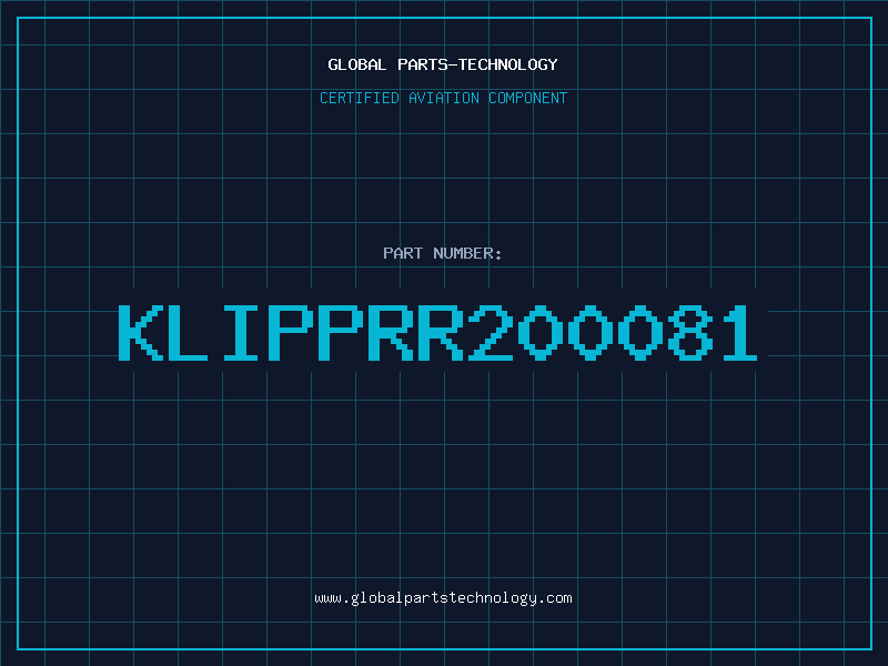 Aviation Part KLIPPRR200081