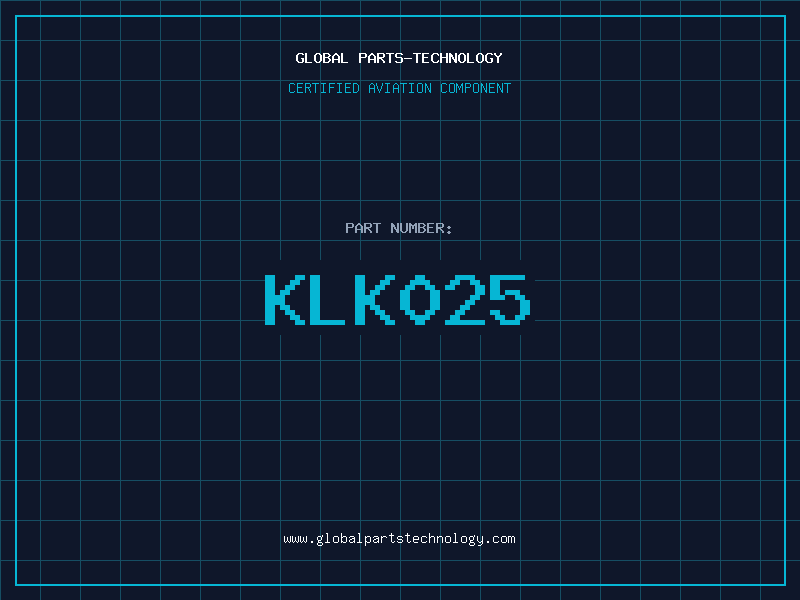 Aviation Part KLK025