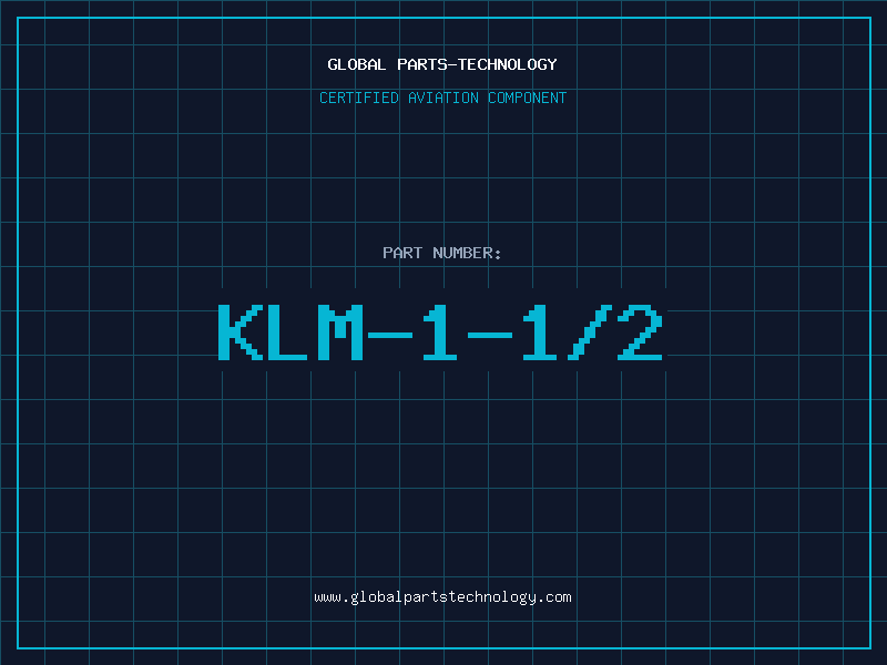 Aviation Part KLM-1-1/2