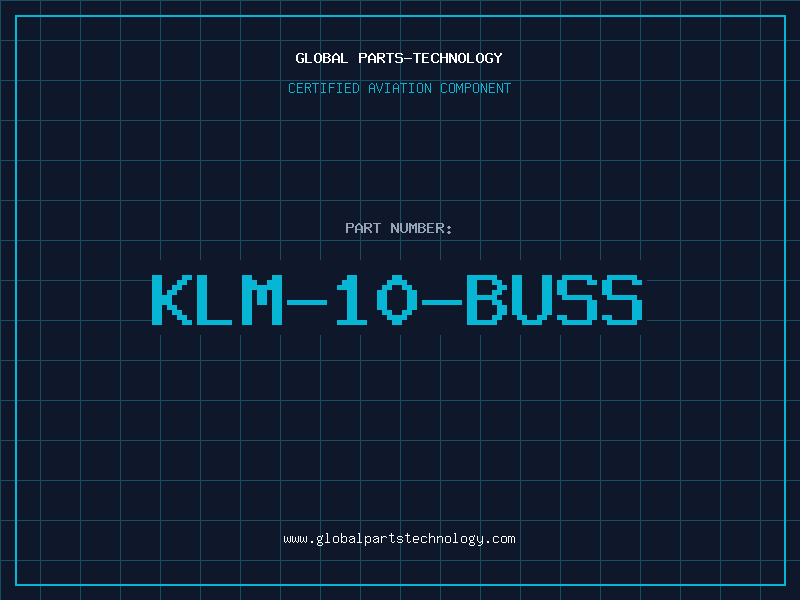 Aviation Part KLM-10-BUSS