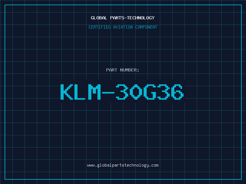 Aviation Part KLM-30G36