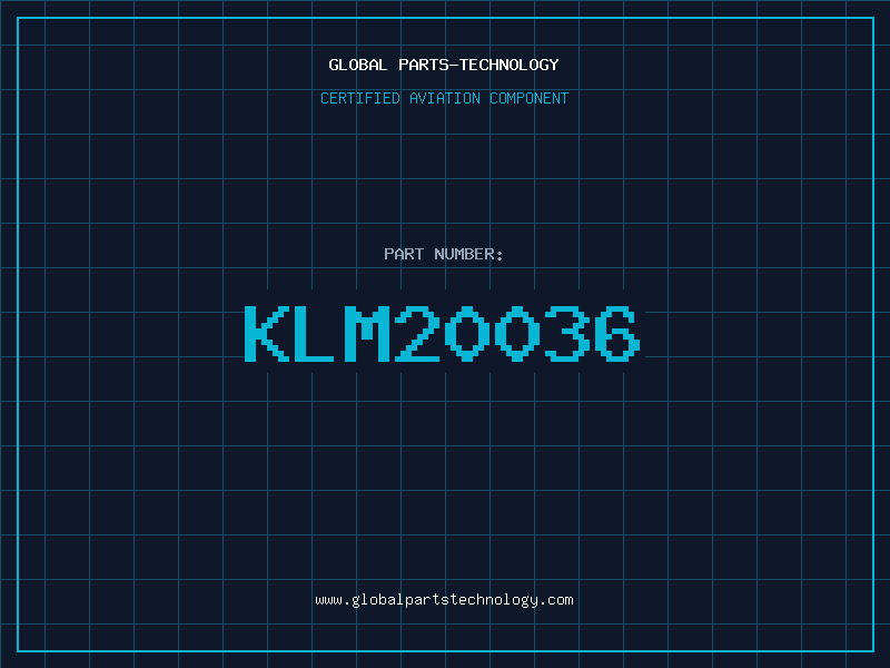 Aviation Part KLM20036