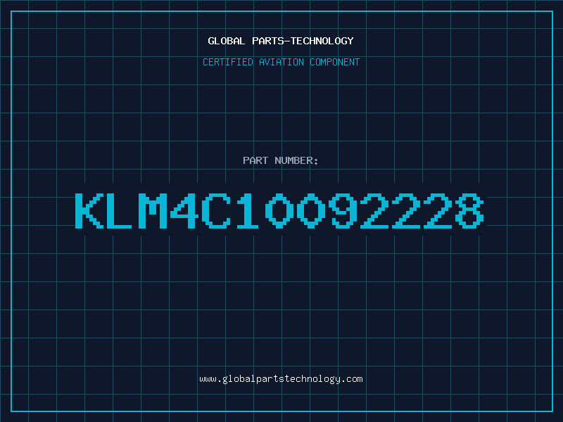 Aviation Part KLM4C10092228