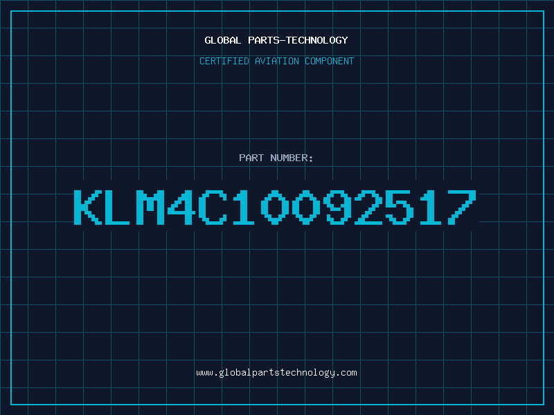 Aviation Part KLM4C10092517