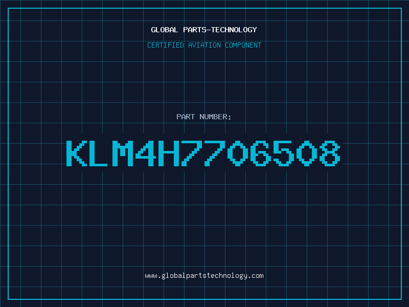 Aviation Part KLM4H7706508