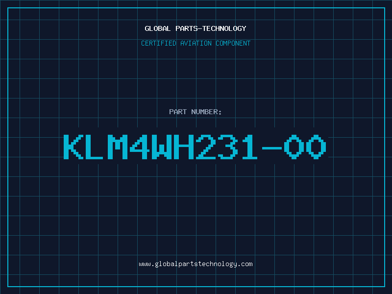 Aviation Part KLM4WH231-00