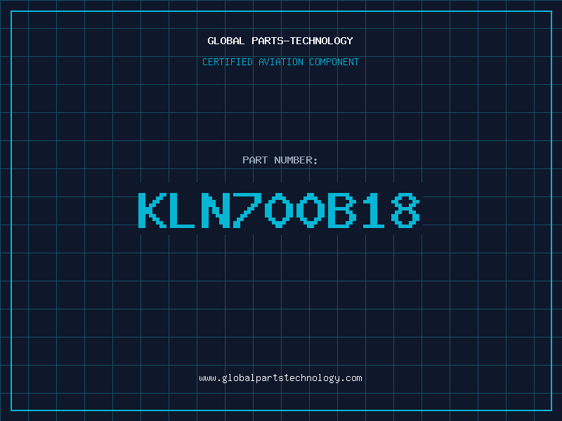 Aviation Part KLN700B18