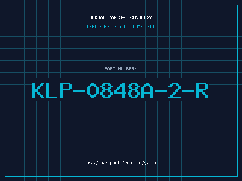 Aviation Part KLP-0848A-2-R