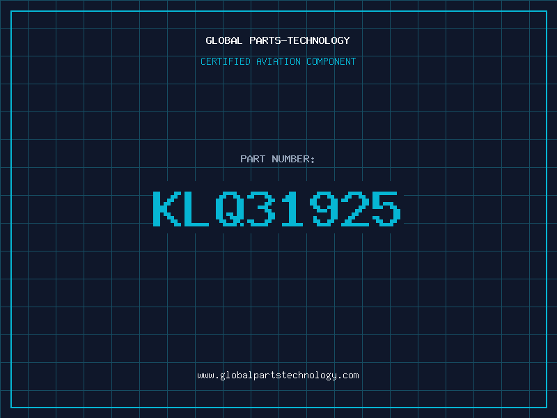 Aviation Part KLQ31925
