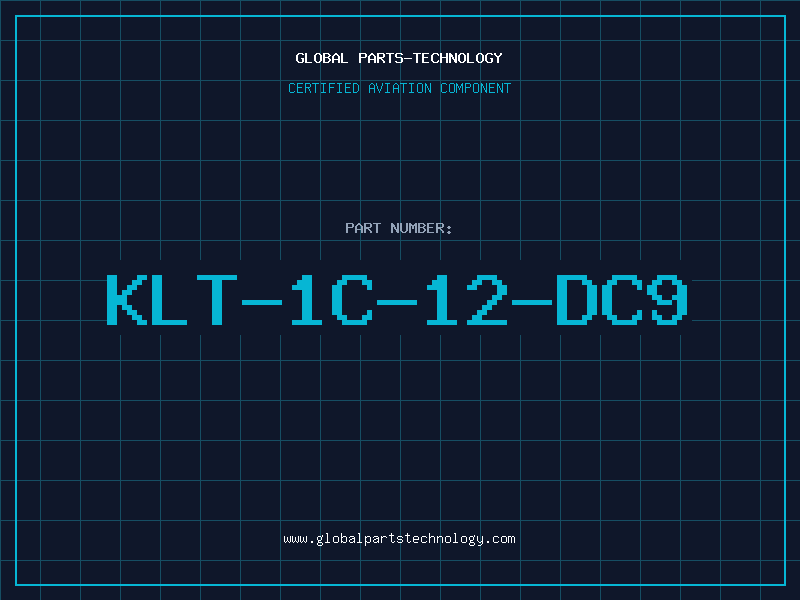 Aviation Part KLT-1C-12-DC9