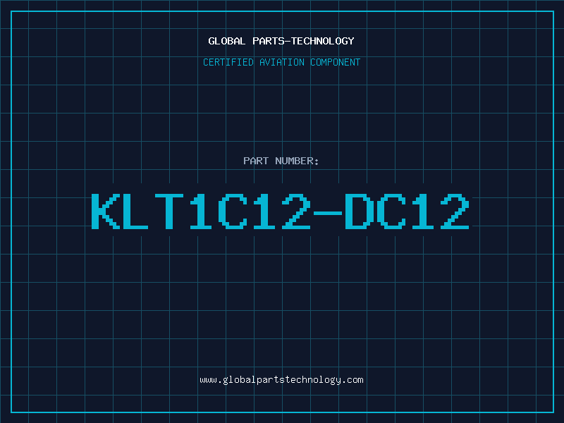 Aviation Part KLT1C12-DC12