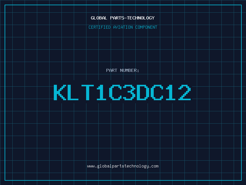 Aviation Part KLT1C3DC12