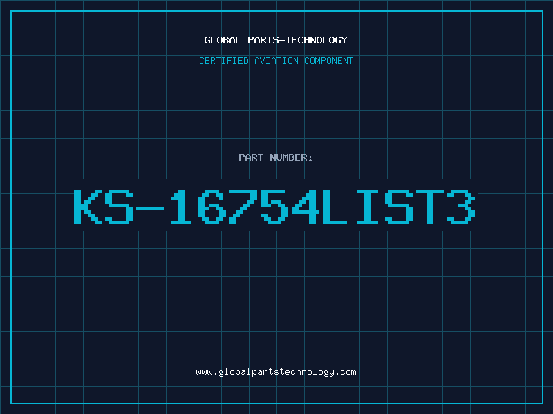 Aviation Part KS-16754LIST3