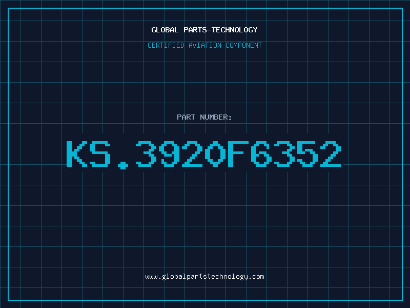 Aviation Part KS.3920F6352