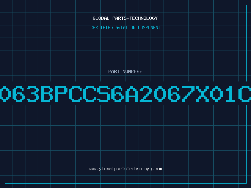 Aviation Part KS0063BPCCS6A2067X01C0CX