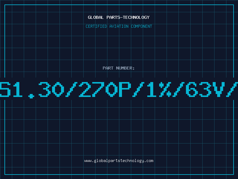 Aviation Part KS1.30/270p/1%/63V/B