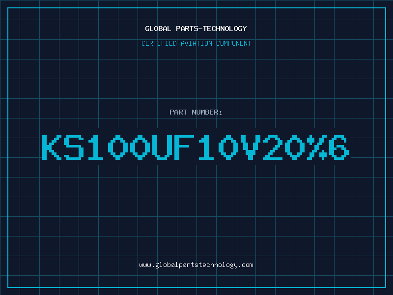 Aviation Part KS100uF10V20%6