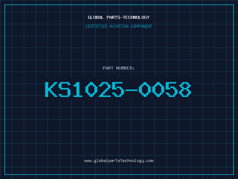 Aviation Part KS1025-0058
