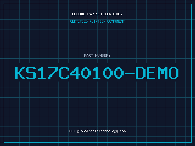 Aviation Part KS17C40100-DEMO