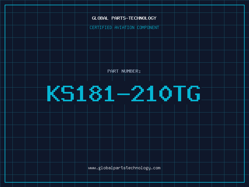 Aviation Part KS181-210TG