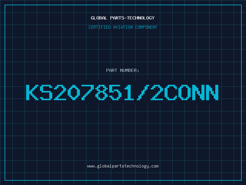 Aviation Part KS207851/2CONN