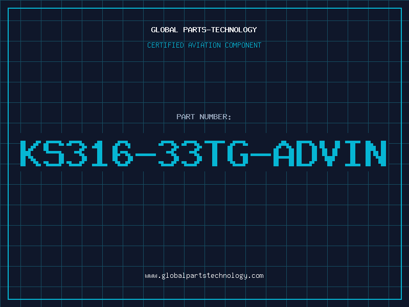 Aviation Part KS316-33TG-ADVIN
