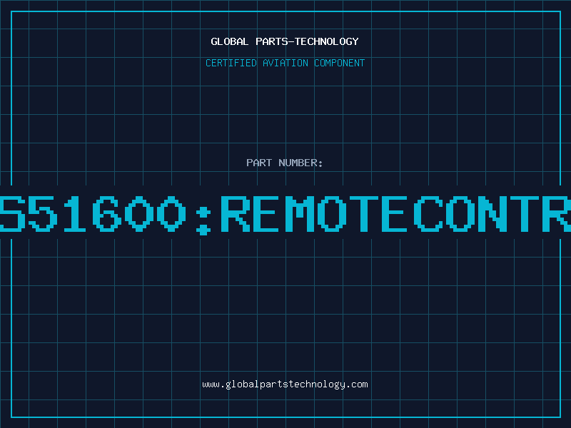 Aviation Part KS51600REMOTECONTRE