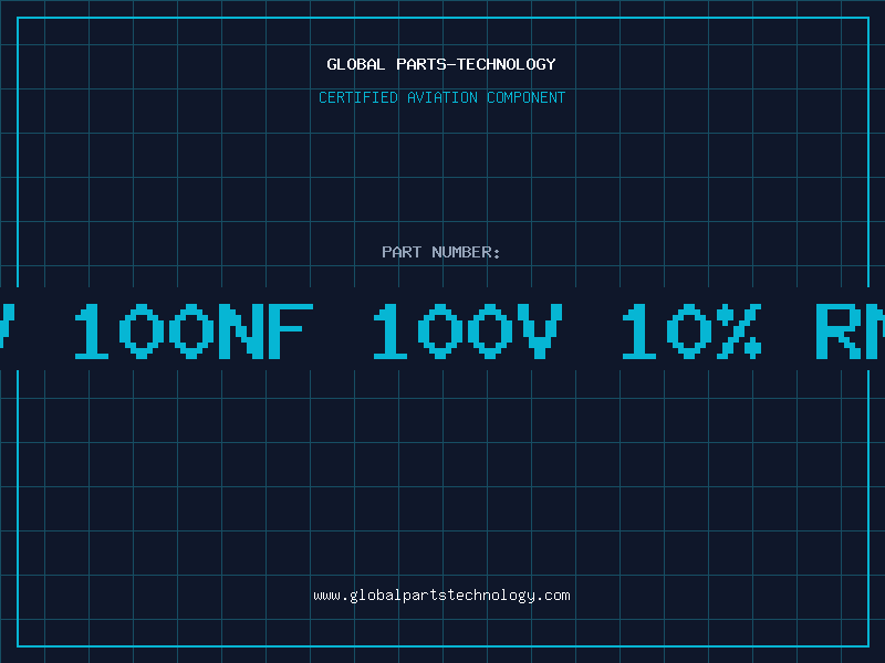 Aviation Part KV 100nF 100V 10% RM5