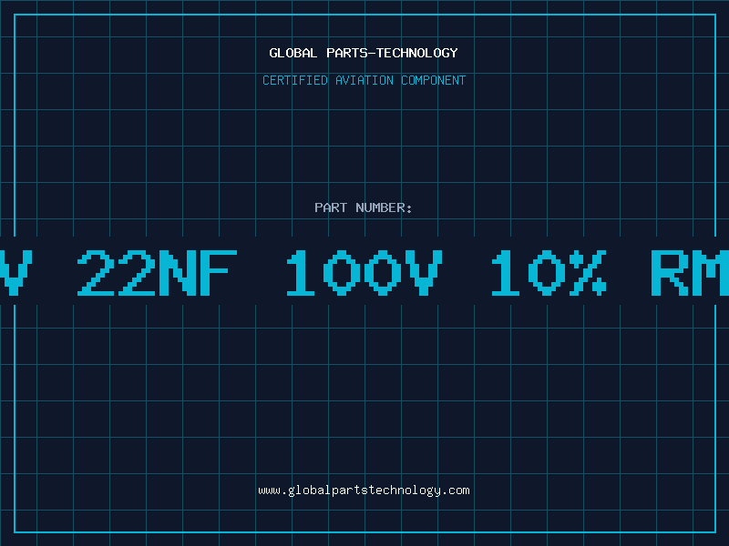 Aviation Part KV 22nF 100V 10% RM2