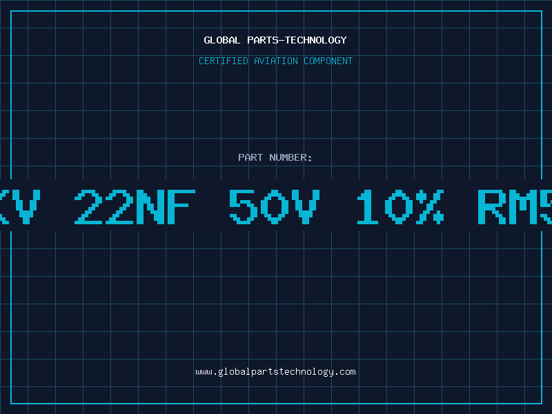 Aviation Part KV 22nF 50V 10% RM5