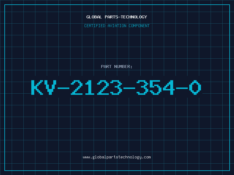 Aviation Part KV-2123-354-0