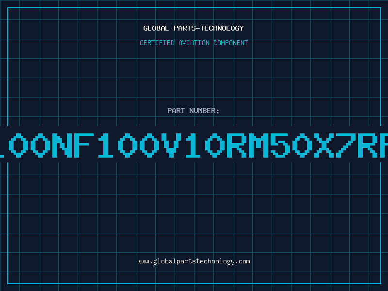 Aviation Part KV100nF100V10RM50X7RPAA